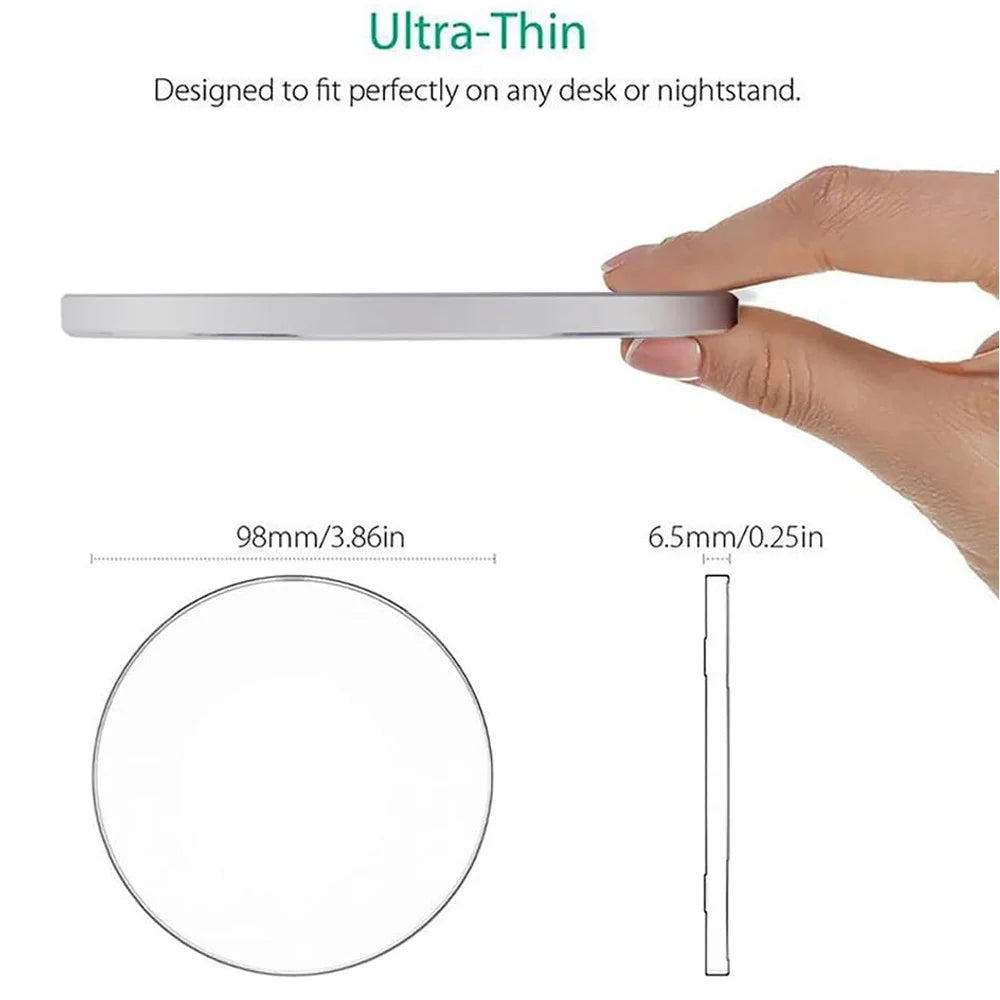 Wireless Fast Charging Dock Station, for iPhone  Samsung, Xiaomi