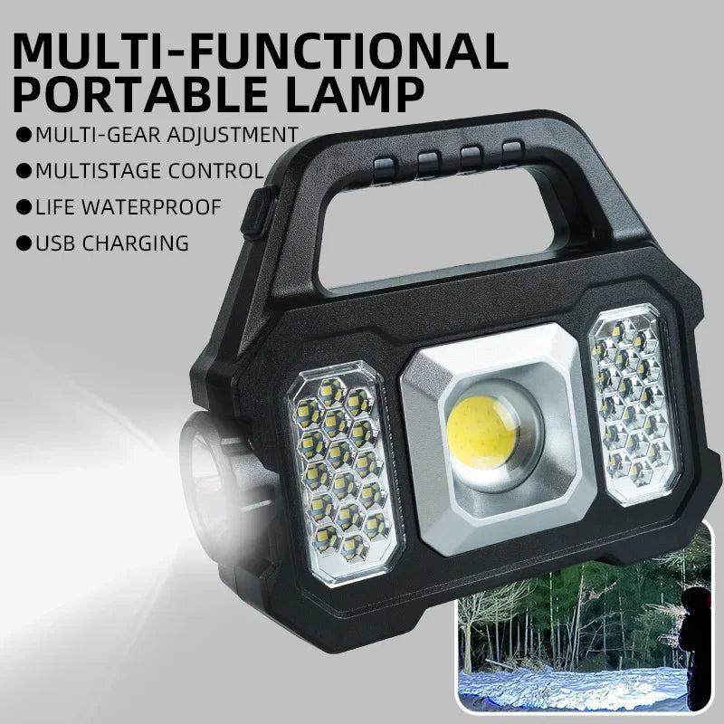 High Power Led Flashlights Rechargeable Camping
