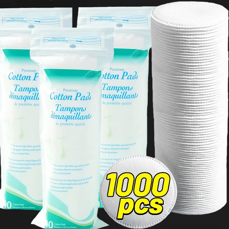 Disposable Soft and Breathable Circular Makeup Remover