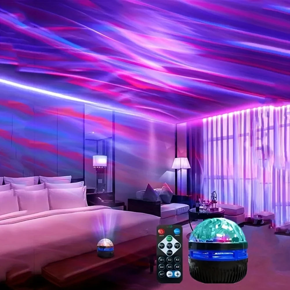 LED Starry Night Sky Projector Aurora USB Remote Control
