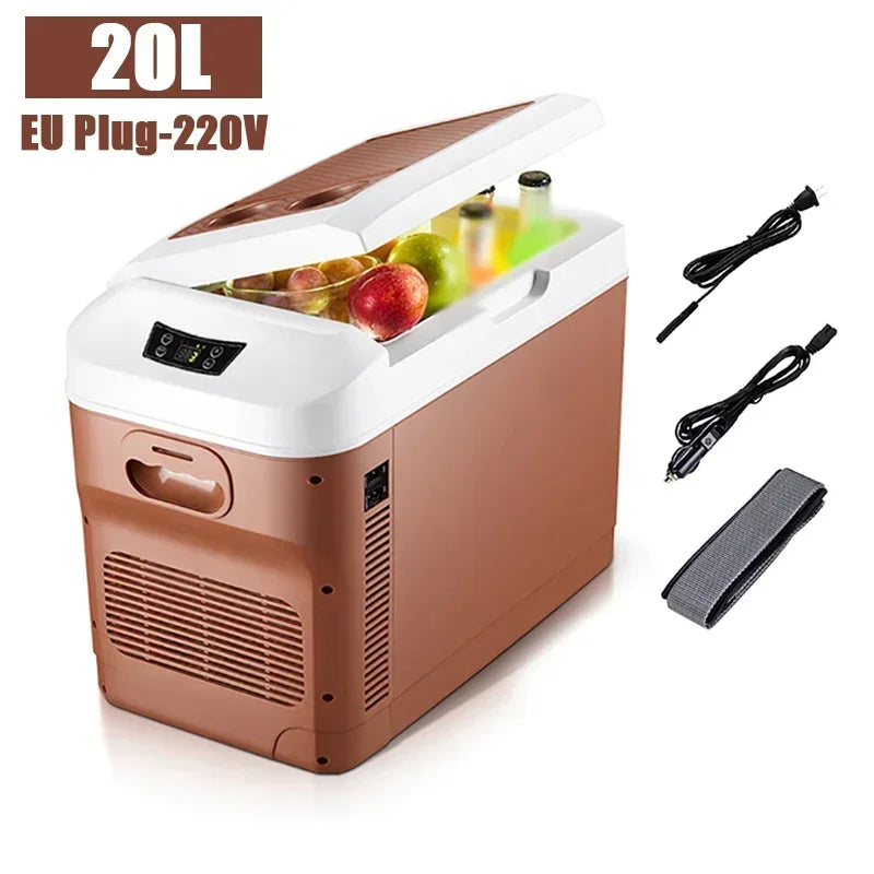 15L, 20L Auto Refrigerator Dual Use Of Car And Home 2025 Summer Outdoor Camping