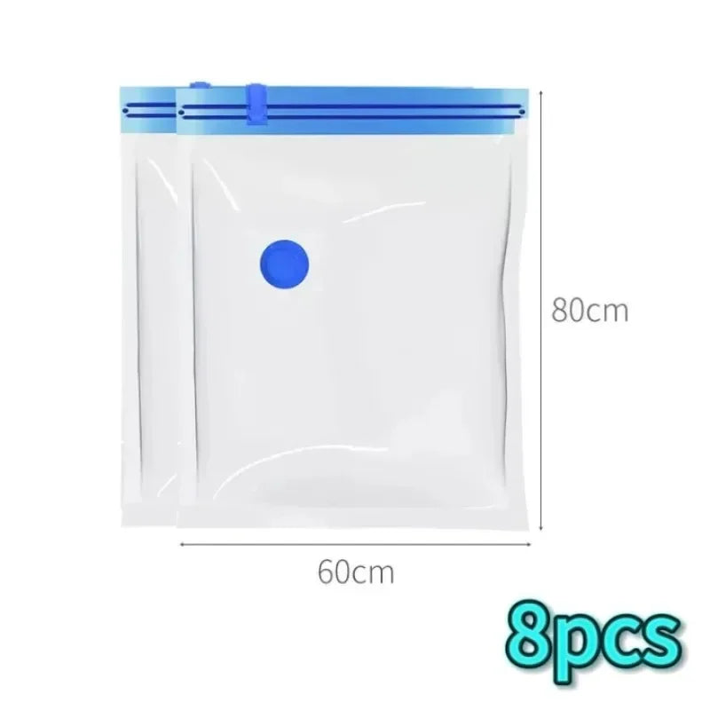 Thickened Vacuum Compression Bag Transparent Quilt Vacuum Bag Storage Bag Household Clothing Storage and Sorting Bag