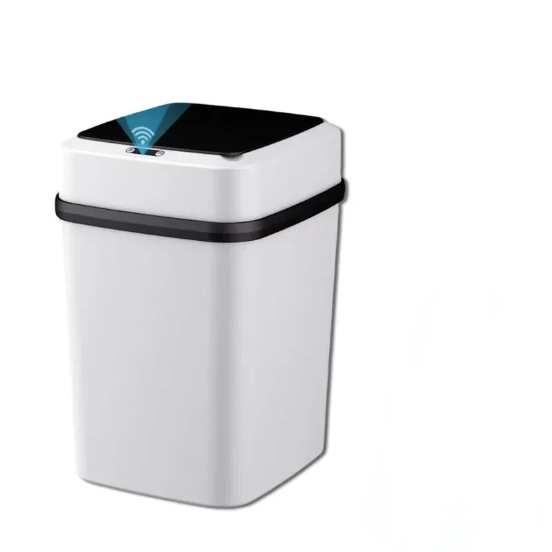 13L Smart Trash Can Automatic Sensor Dustbin Touchless Trash Can Electric Waste Bin for Home Kitchen Bathroom Recycling Trash
