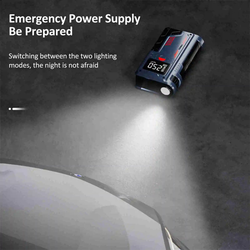 Car Jump Starter Air Pump Car Jump Starter Portable Multi Functional