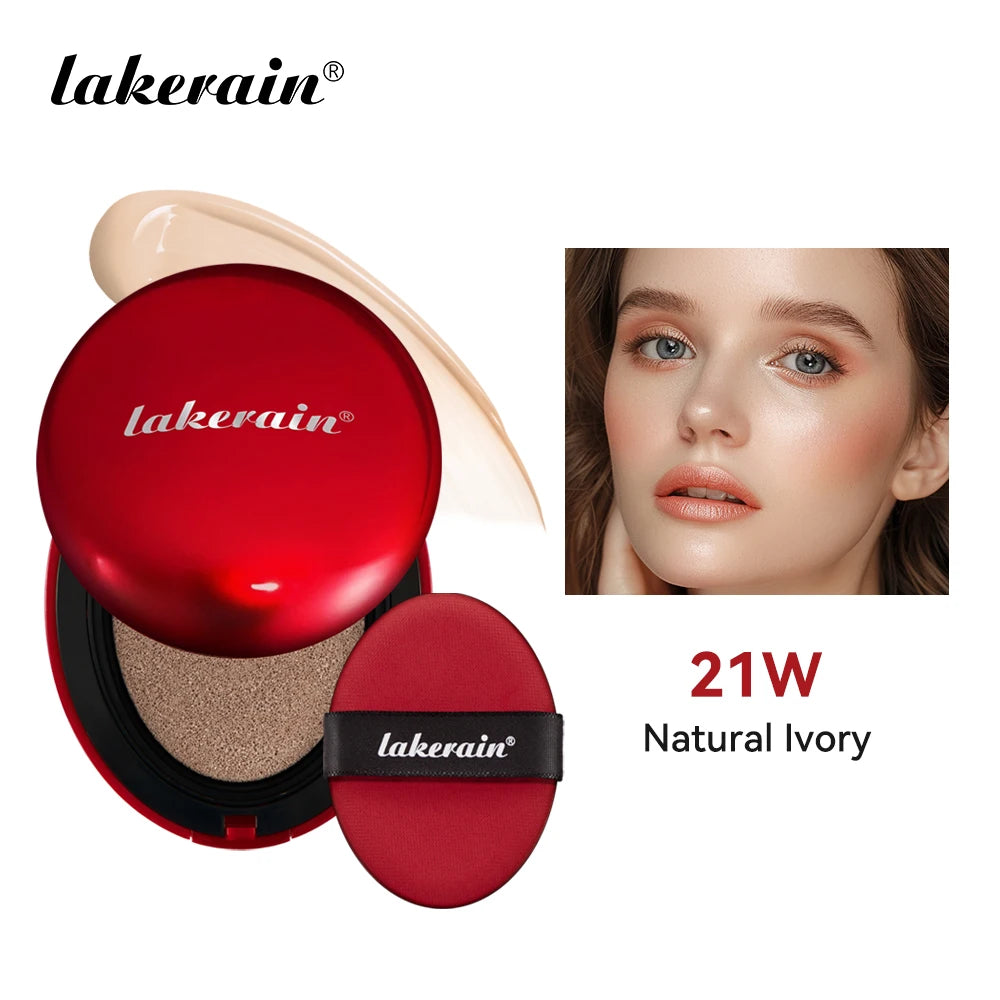 Red Cushion Foundation | Full coverage, lightweight, fits well, satin finish, Korean Cushion Foundation