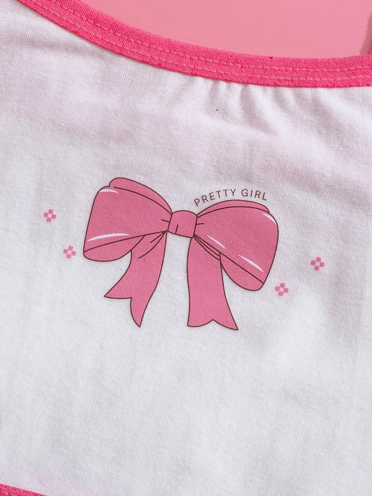 6 pcs girls' training bras, girls' underwear, small vests, comfortable, simple and fashionable