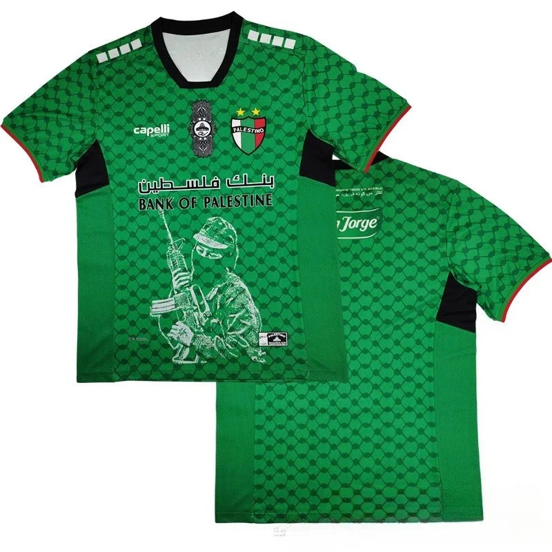 2025 new 3D printed Palestinian football jersey, T-shirt for men and women,