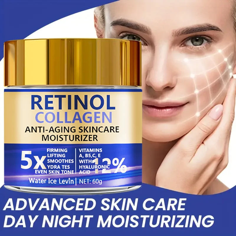 Retinol & Collagen Face Cream 60g, Anti-Aging