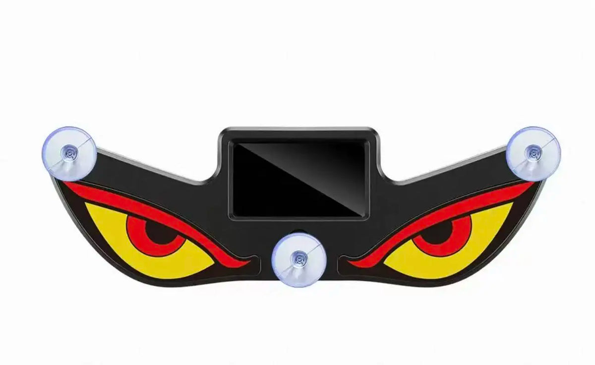 Solar Powered Car Neon Light Wireless Cool DEMON EYE Led Ambient Light Suction Cup USB Rechargeable Atmosphere Breathing Lamp