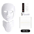 7 Colors Photon Face Neck Beauty Mask Wireless Facial LED