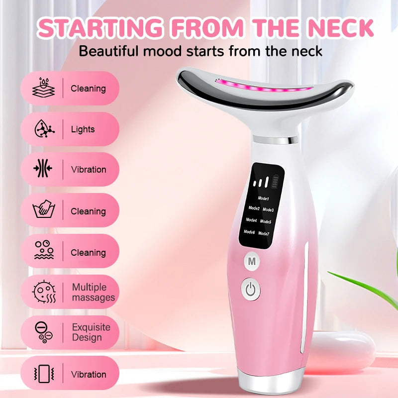 Cloud Prime Face Neck Massager Household Lifting And Firming Facial Electric