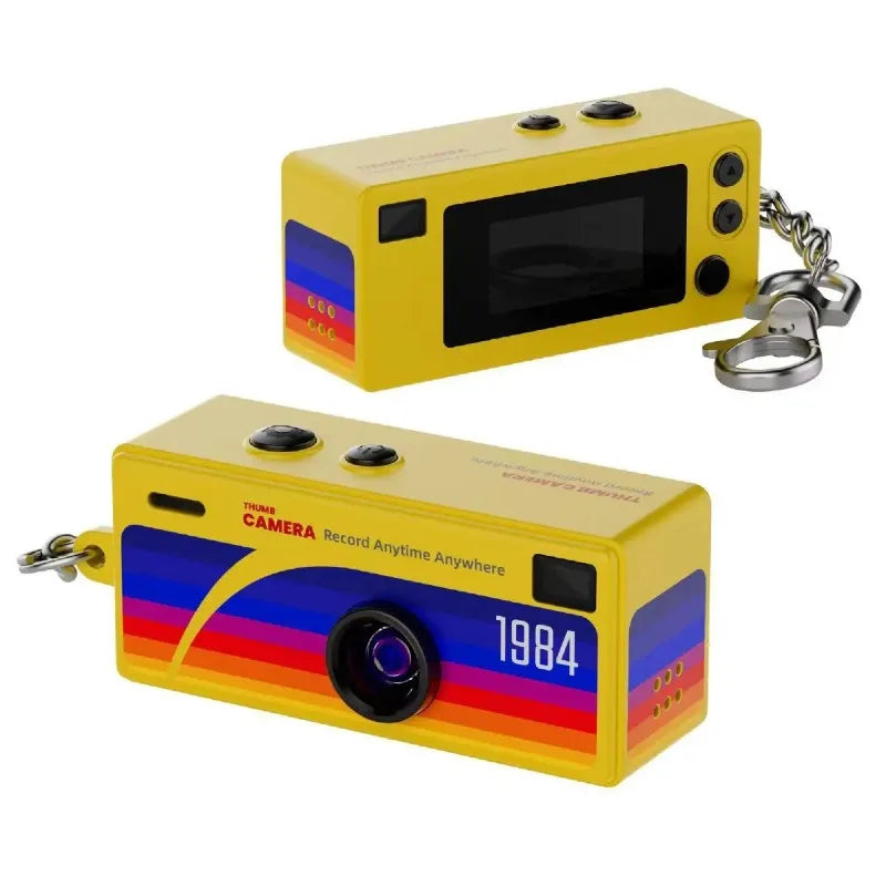 1080P HD Mini Keychain Thumb Camera Portable Pocket Video Recorder