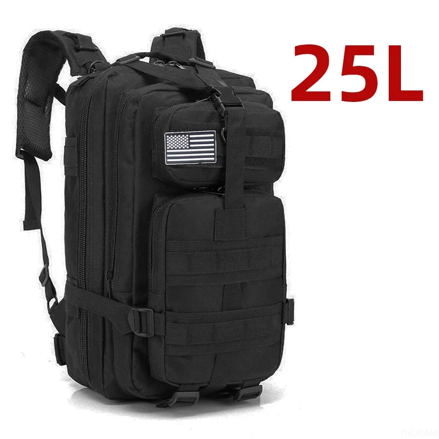 25L/50L Sturdy Nylon Waterproof Tactical Sports Trekking