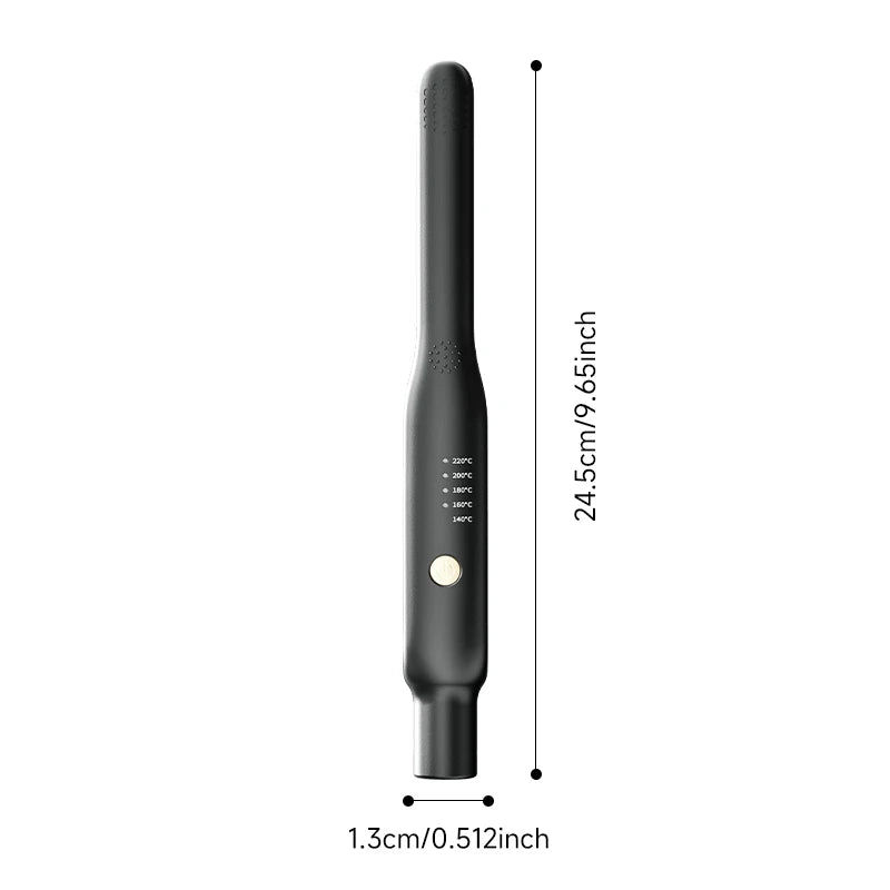 Professional Hair Straightener - Ionic Flat Iron with Negative Ions Men's Hair Styler, Anti-Scald Handle for Frizz-Free Styling