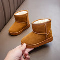 Children Snow Boots Winter Cute Warm Fashion Anti Slip Shoes Kids Boys Girls