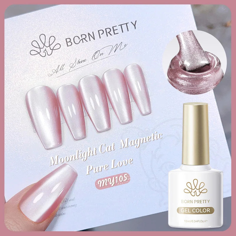 BORN PRETTY 117 Colors Cat Magnetic Gel Nail Polish 10ml