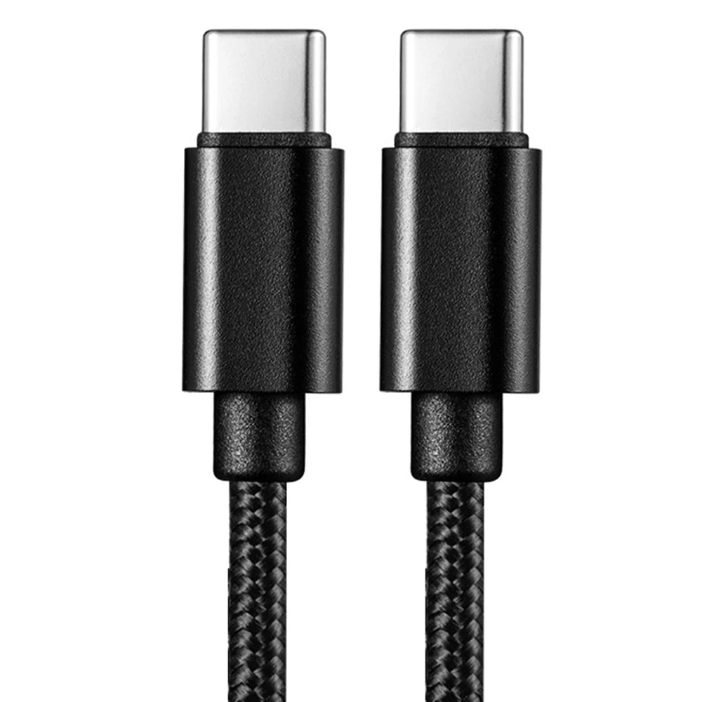 Nylon Braided 60W Type C Wire For iphone 15 16 17 pro max