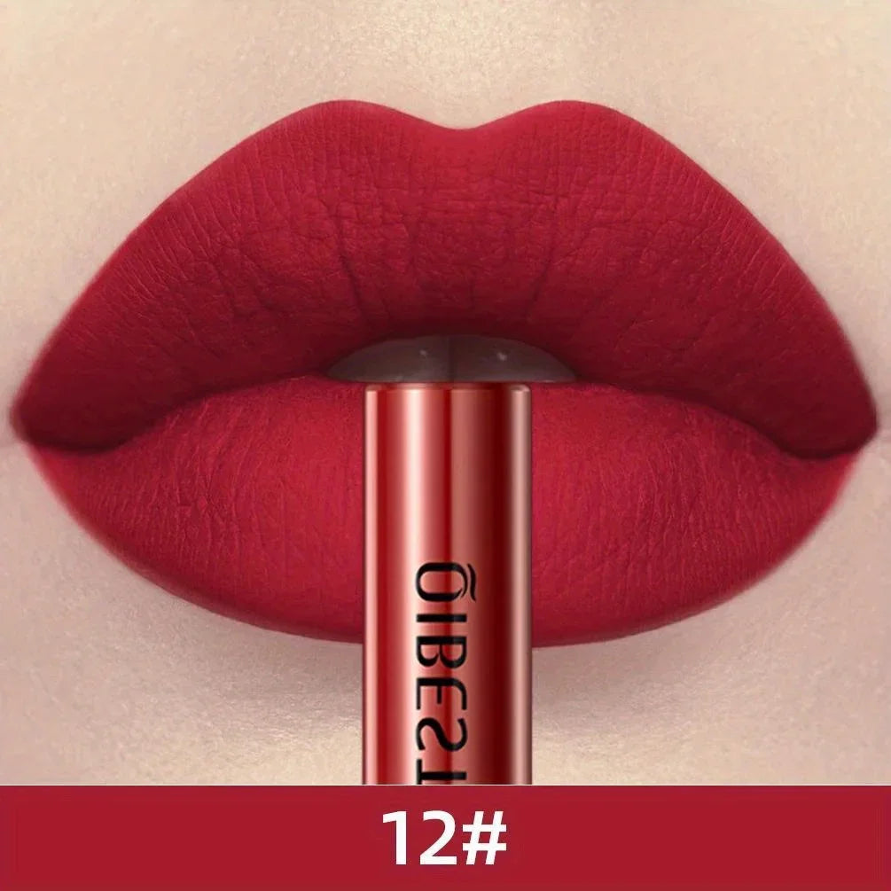 1 PC matte lipstick, non stick to cup, waterproof and long-lasting