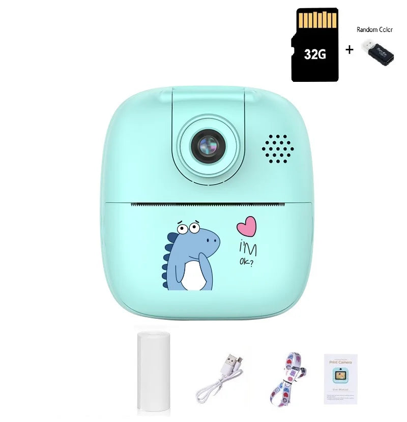 Kids Instant Print Camera Thermal Printed Camera