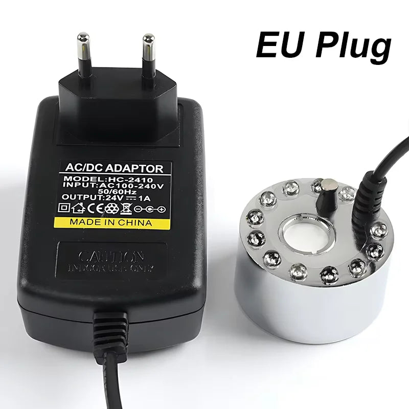 Mini LED Pumpkin Fog Machine Water Fountain Pond Mister for Halloween,