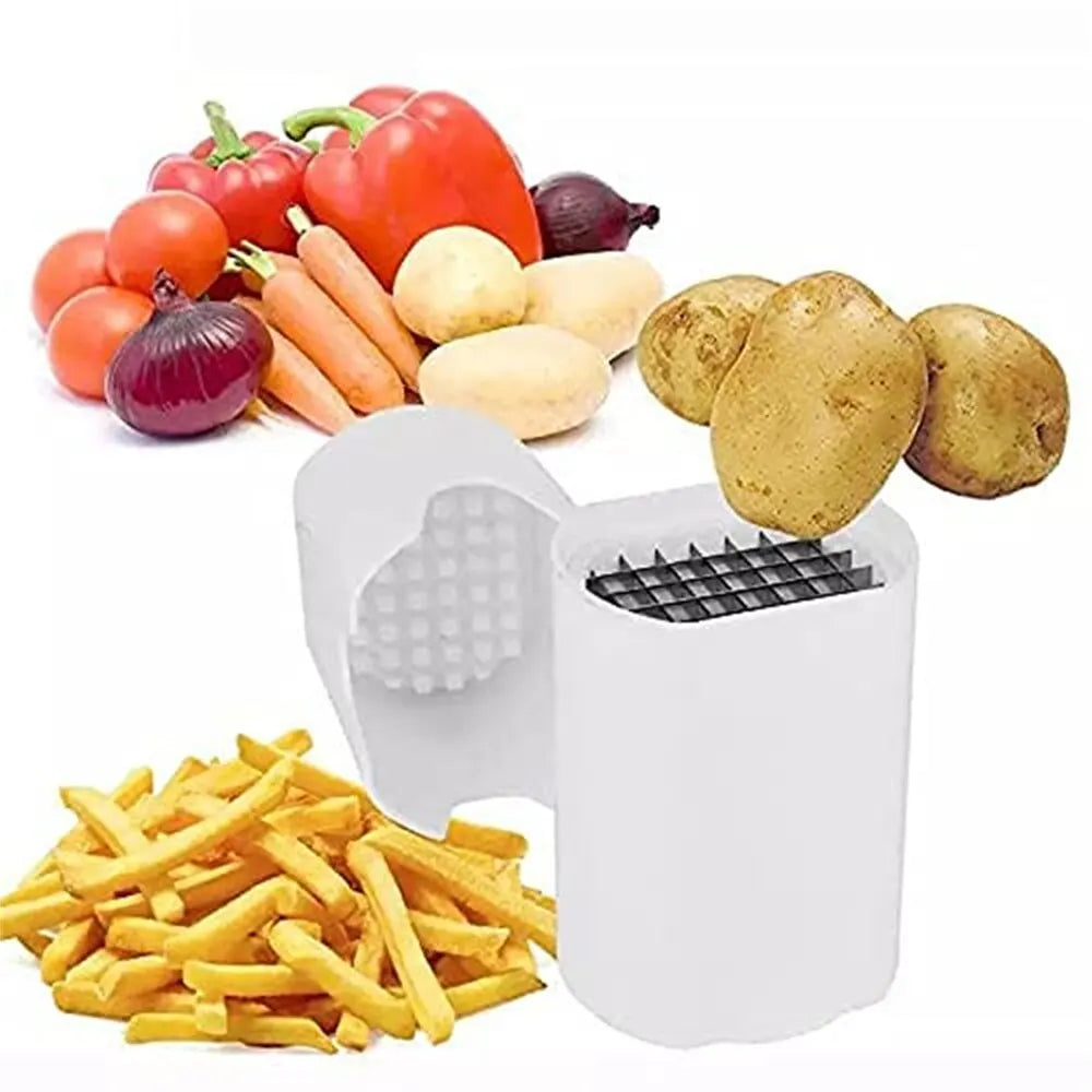 1PCS French Fry Cutter Natural Cut Rapid Slicer Vegetable Potato