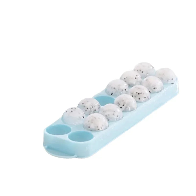 3D Round Balls Ice Plastic Molds DIY Cube Tray Silicone Molds
