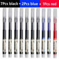 3-102Pcs/set High Quality Needle Type Gel Pens Straight