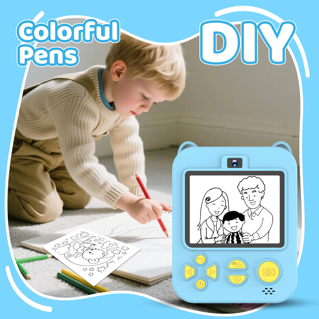 Digital Children Camera Instant Print Photo Video Recorder