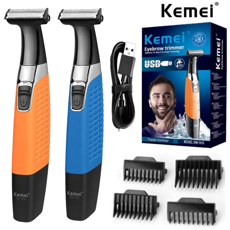 Kemei Professional Electric Shaver for Men Rechargeable