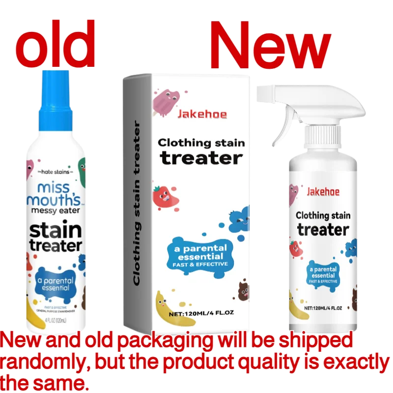 Fabric Stain Remover Spray Dust Bleached Decontamination Treater Spray Effective Yellow Stains Removal for Laundry and Shoes