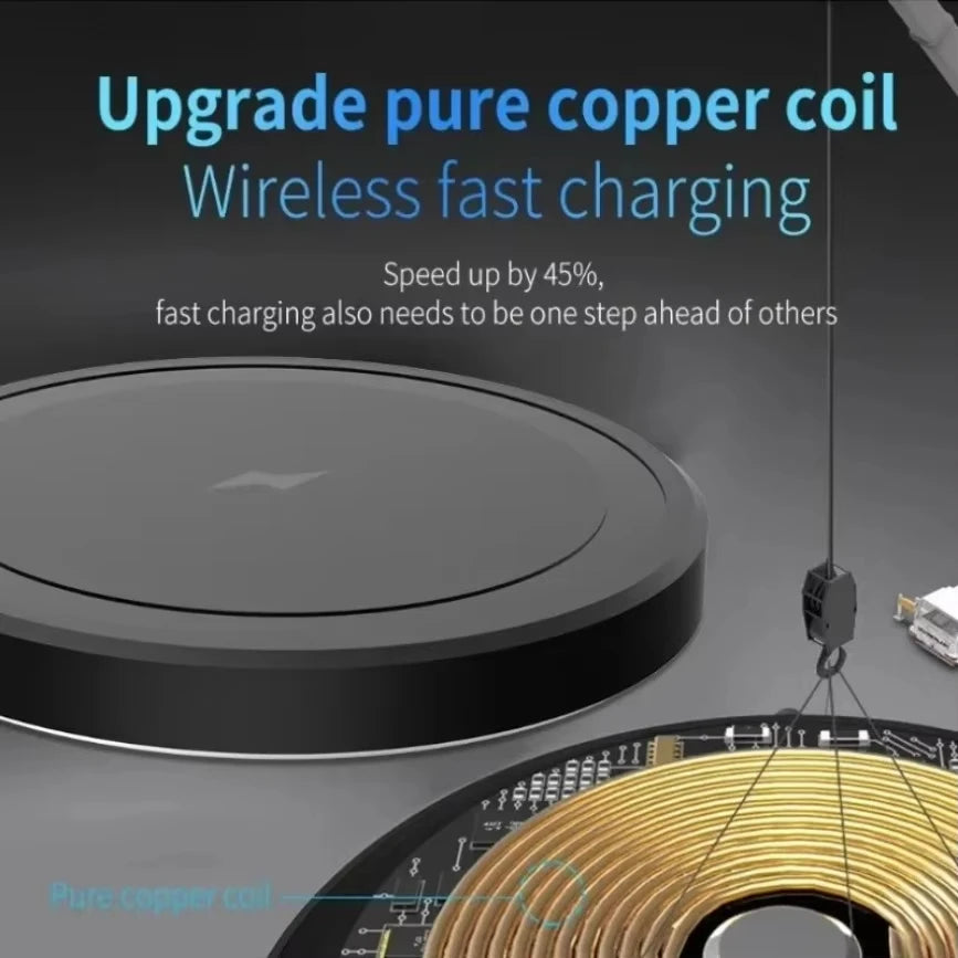 Mini Magnetic Wireless Charger Strong Magnet for iPhone 18 17 16 15 14 13