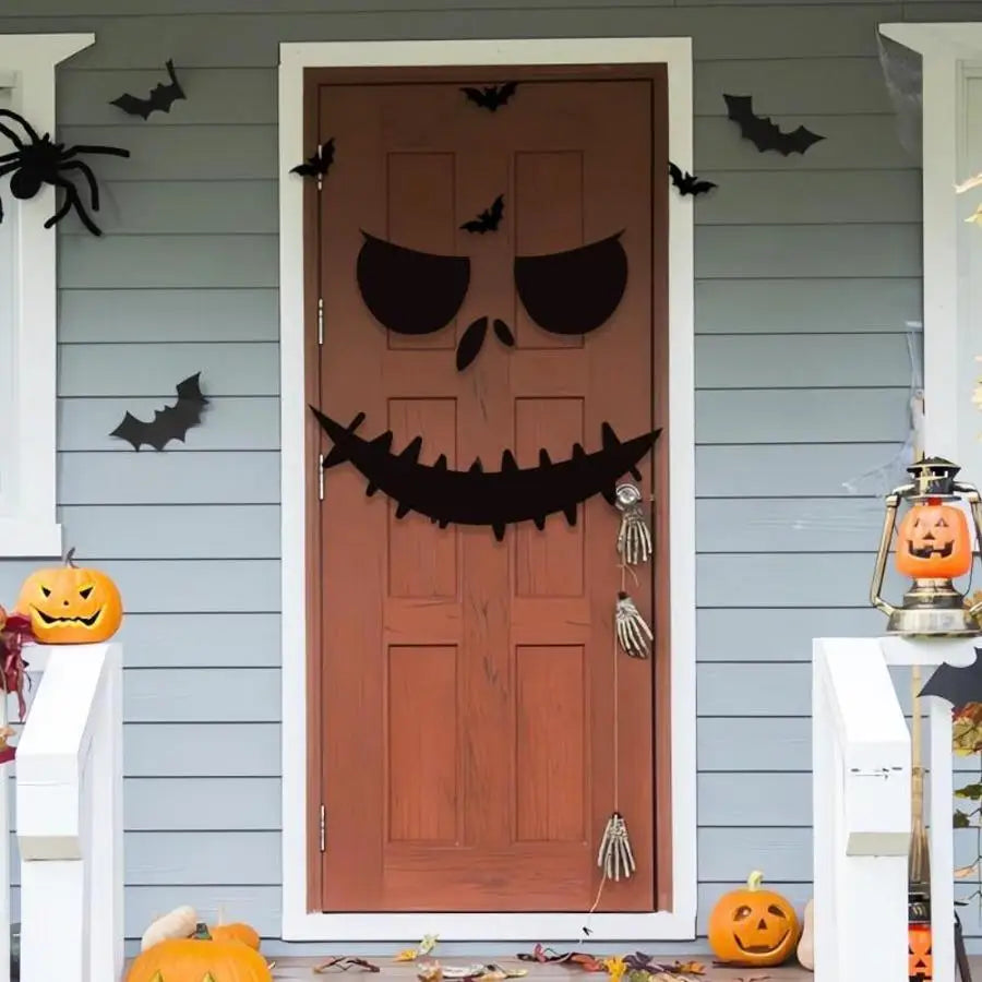 Halloween Evil Pattern Wall Sticker Waterproof Removable Decal
