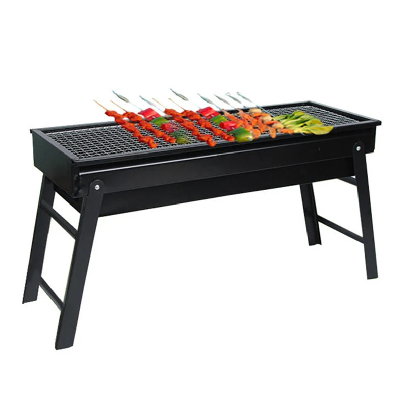 Folding Portable Charcoal Outdoor Camping Picnic Burner Large 60CM BBQ