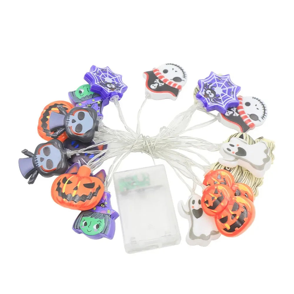 Halloween Decoration LED String Lights,Pumpkin Ghost