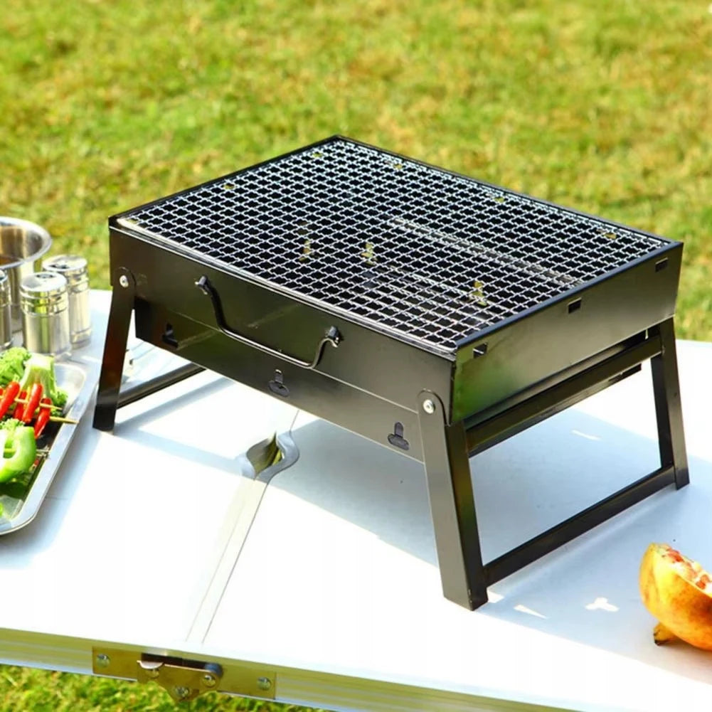 TOURIST charcoal grill 35x27 cm-Camping, Portable, Folding