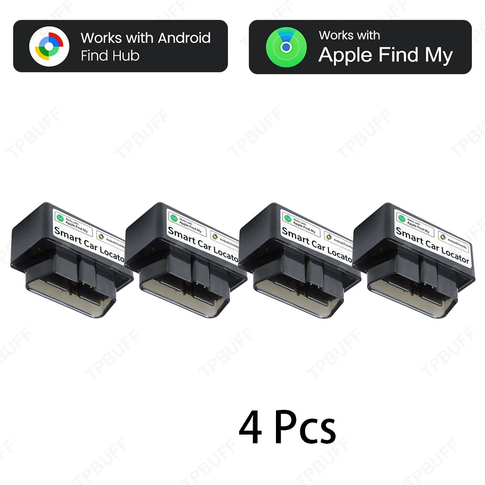 Dual System Android & IOS Google Find My car OBD for iPhone Compatible with all car OBD locators Monitoring tracker Vehicle anti