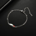 COOLTIME Palestine Map Charm Women Bracelets Stainless Steel Adjustable Double Layer Men Geography Bracelet jewelry Wholesale