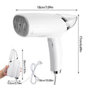 Small Portable Steamer Iron Garment 2 in 1 Foldable Clothes Steamer With 30s Fast Heat-up 1000W Portable Folding Travel Steamer