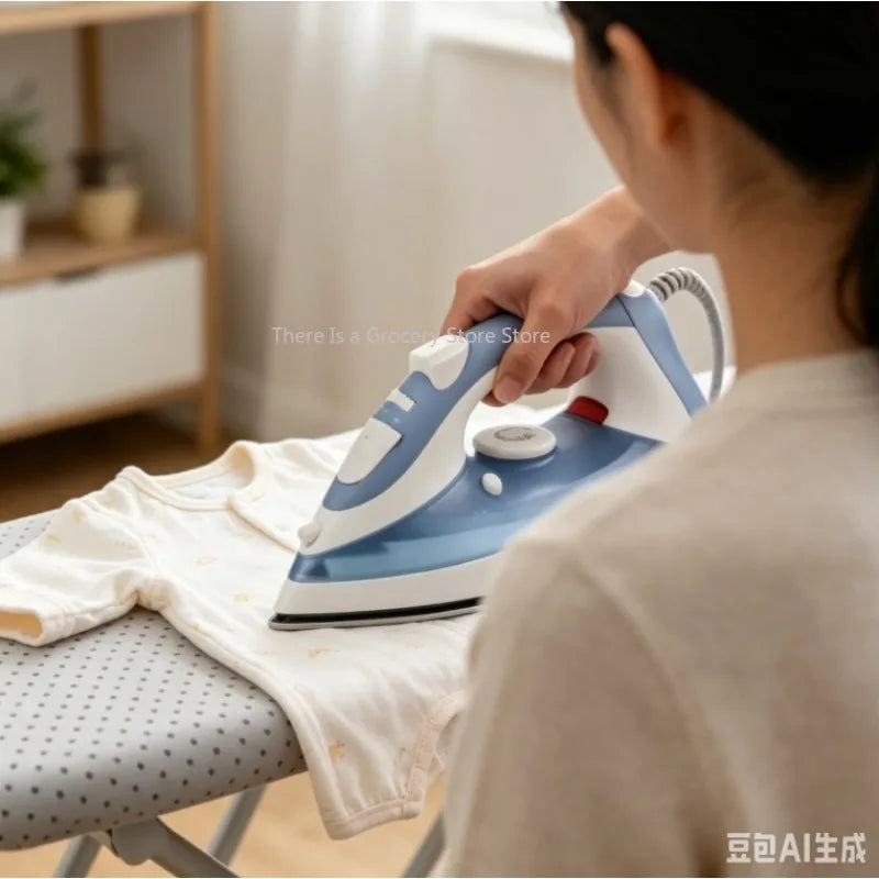 2000W Powerful Steam Iron for Clothes, Adjustable Temperature, Anti-Drip, Self-Cleaning Function, Professional Garment Steamer for Home and Travel