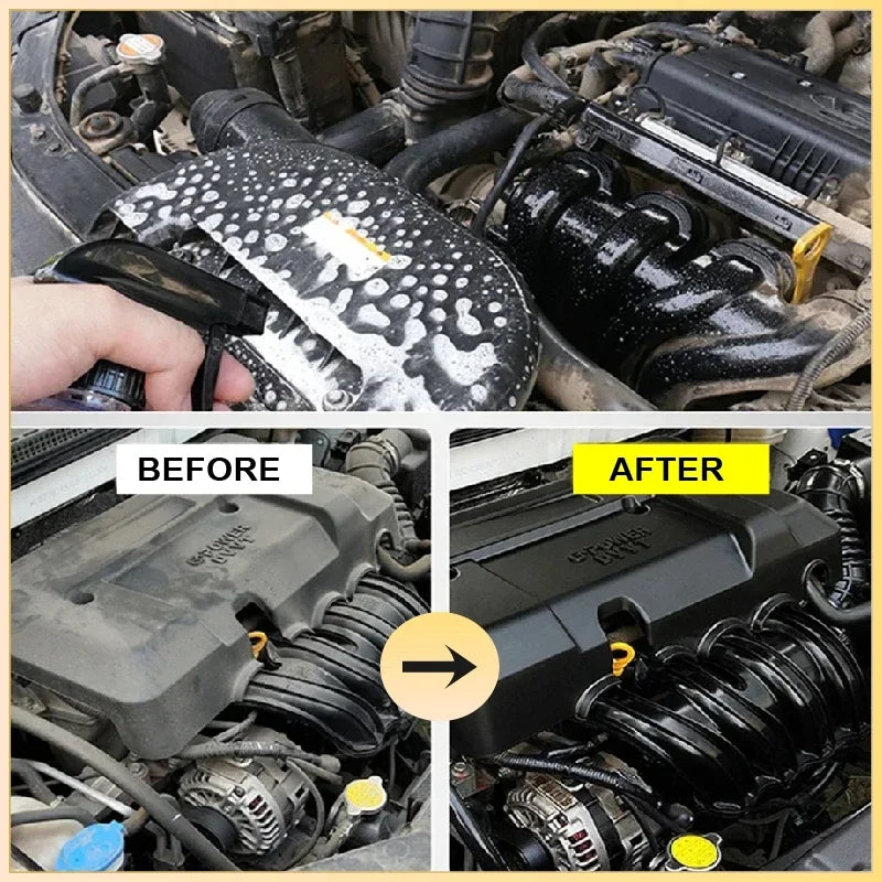 Engine Bay Cleaner Powerful Decontamination for Car Engine Compartment