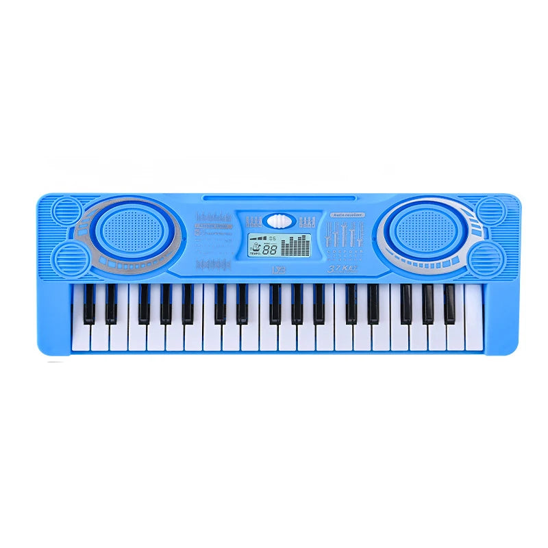 Portable 37 Keys Digital Keyboard LED Display Digital Electronic Piano Children Musical Instrument Kids Educational Toy