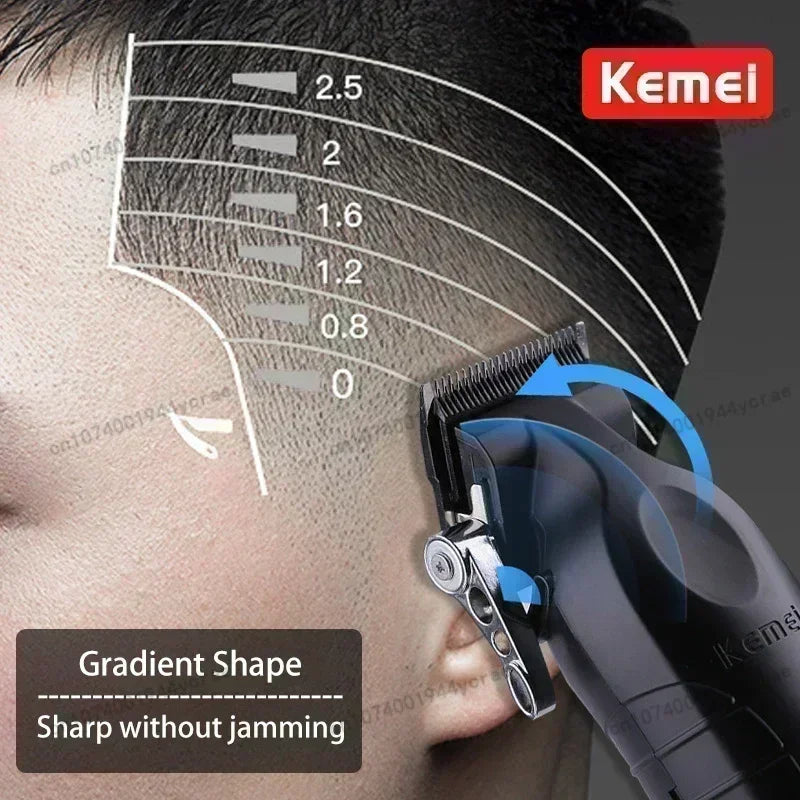 Kemei Hair Clipper Km-2296 Km-679 Km-RS7098 Barber Blading Hair Cutting Machine