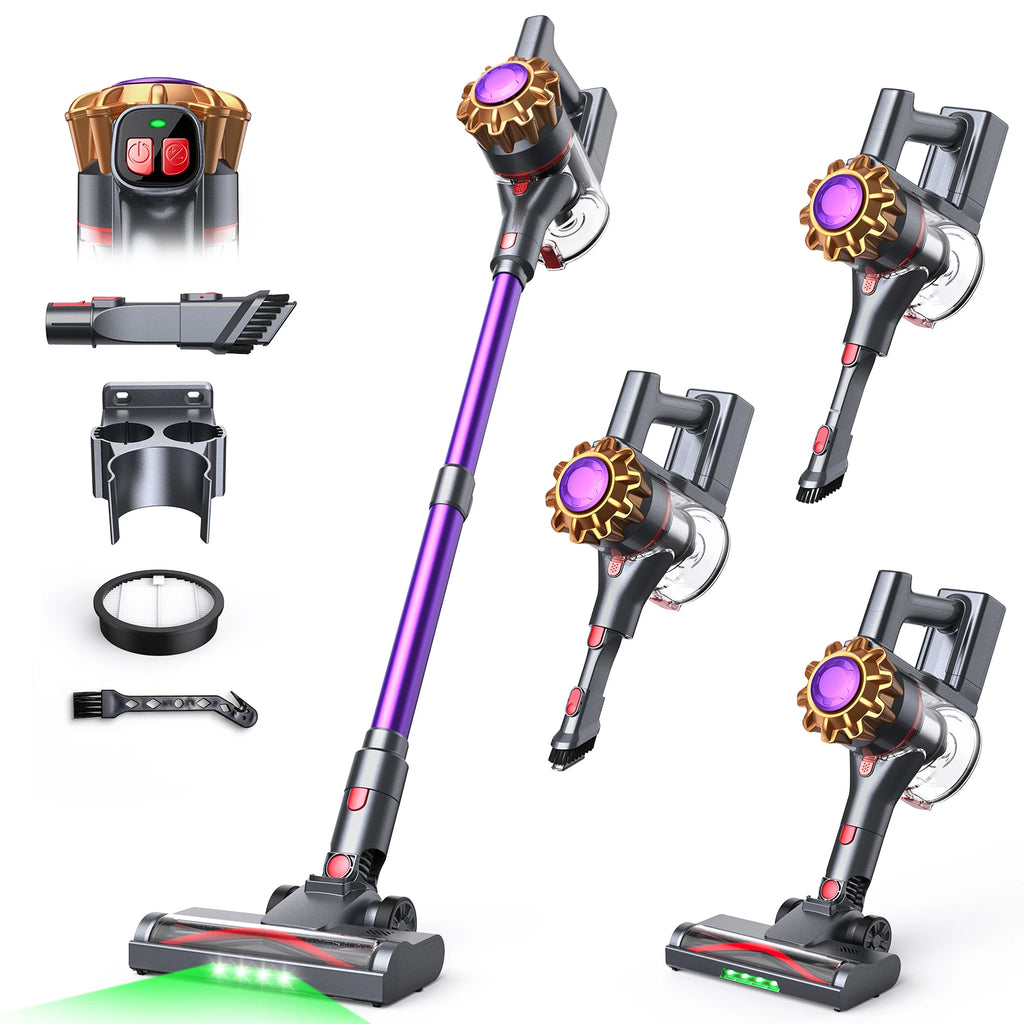 Lubluelu P7 Powerful Cordless Handheld Vacuum Cleaner, 35KPA, Seven-layer High-performance Filtration.