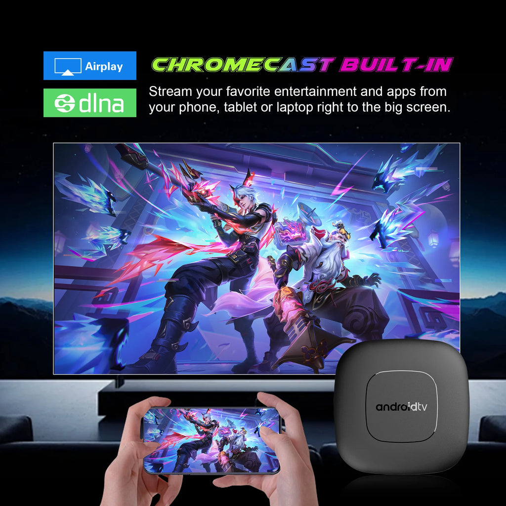 2026 Smart Android 16 TV Box T1 RK3518 Quad Core WiFi 2.4G/5G