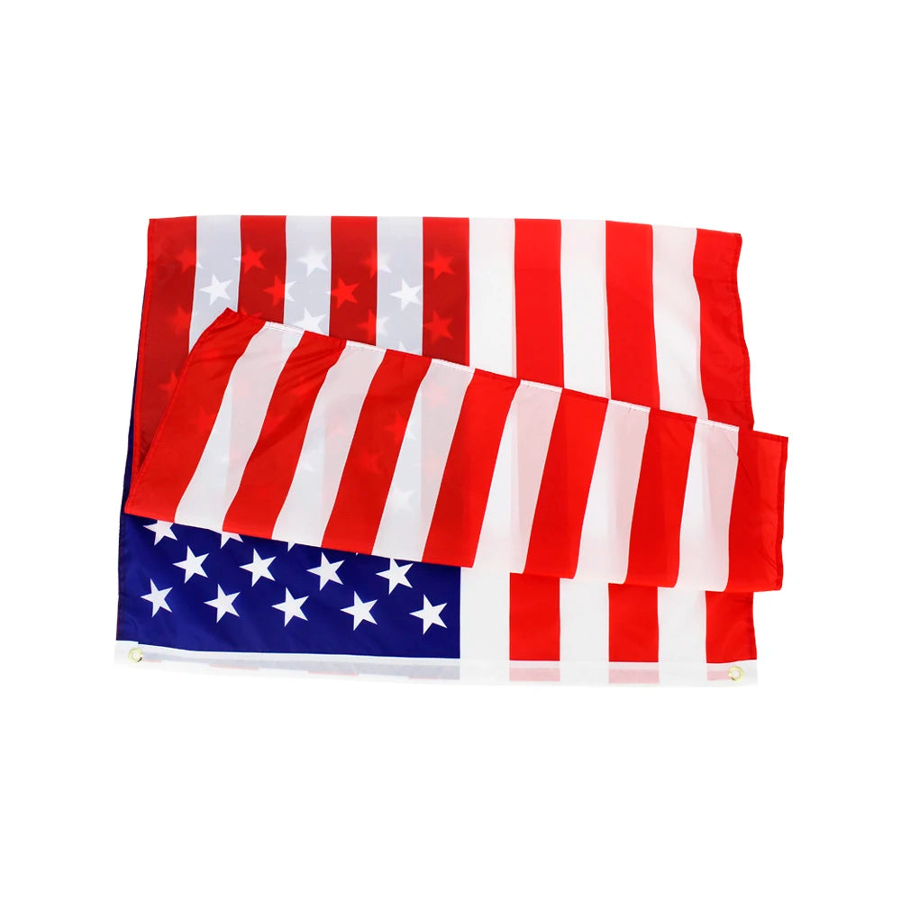 Us Flag 90X150cm High Quality Printed Polyester Stars And Stripes