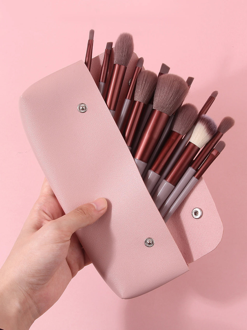 Soft Fluffy Professional Makeup Brush Set, Including Foundation/Loose Powder/Eyeshadow Brushes and Makeup Sponge Beauty Tool