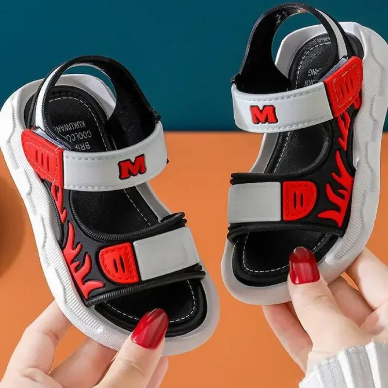 Fashion Kids Sandals Baby Shoes Boy Soft Sole Non-slip Boys Girls Sandals Toddler Children's Shoes Summer Beach 2-10 Years