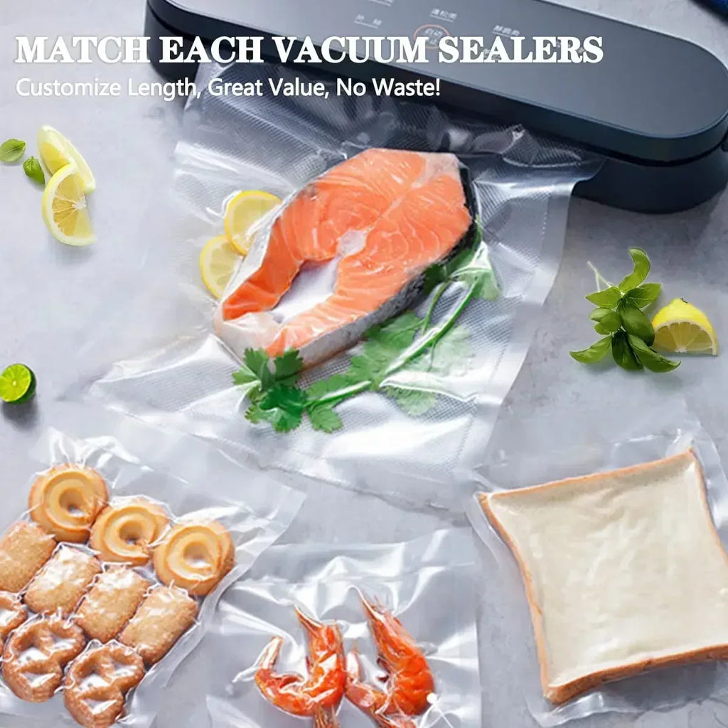 50pcs/Lot BPA-Free Food Vacuum Plastic Sealing Bags