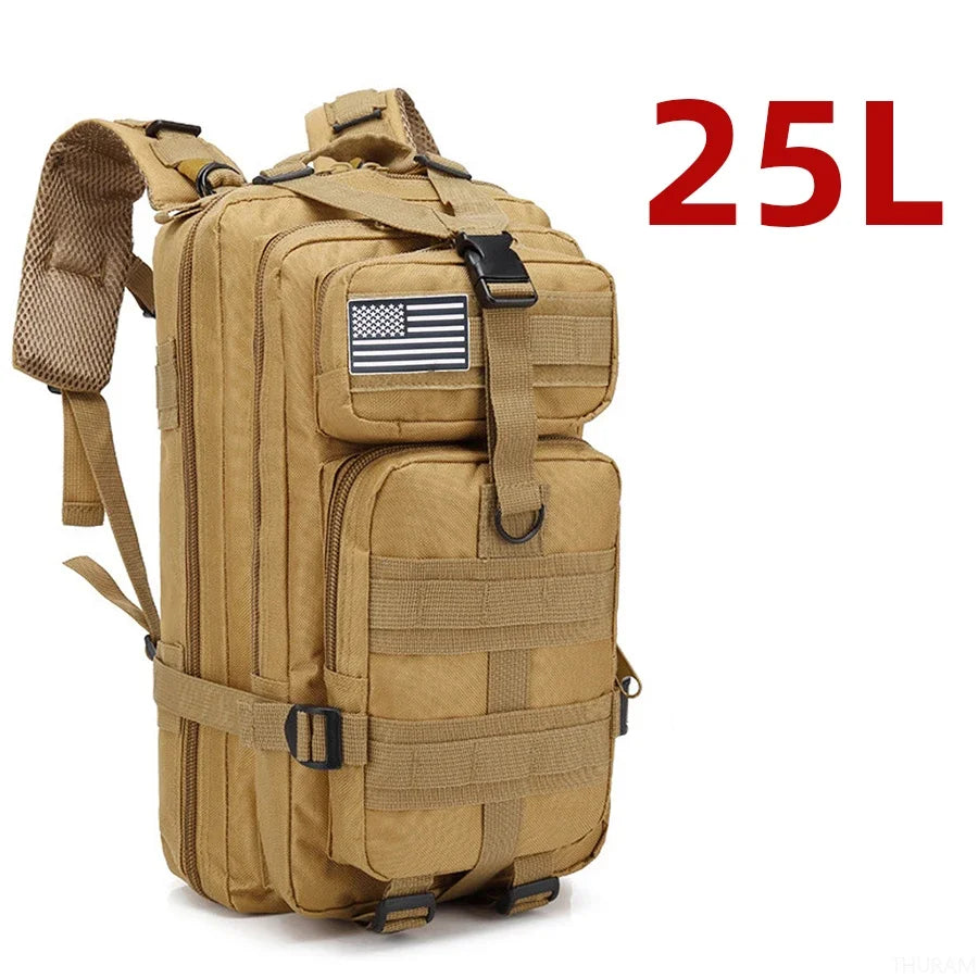 25L/50L Sturdy Nylon Waterproof Tactical Sports Trekking