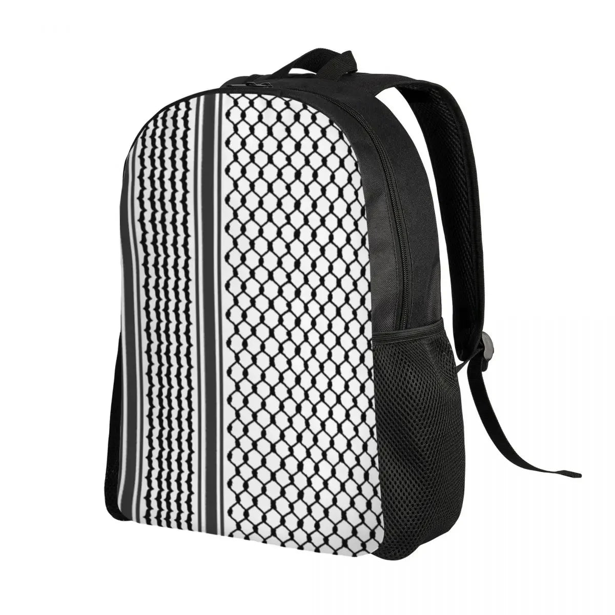 Palestinians Keffiyeh Pattern Backpack for Women Men Waterproof College School Tradition Bag Print Bookbags